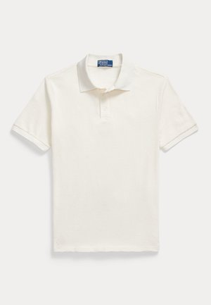 STANDARD FIT TEXTURED POLO SHIRT - Pólóing - clubhouse cream