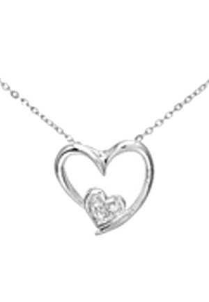 DIAMANT L'ÉTERNEL Ketting - silver coloured