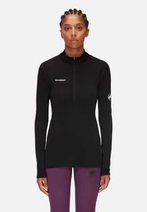 Mammut AENERGY HALF ZIP PULL  - Langærmet T-shirt - black