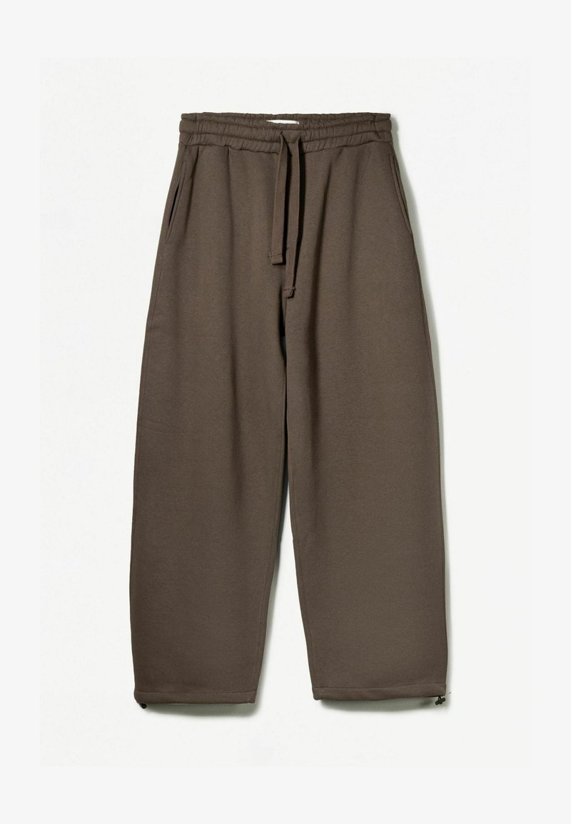 Bershka Pantaloni sportivi brown/marrone Zalando