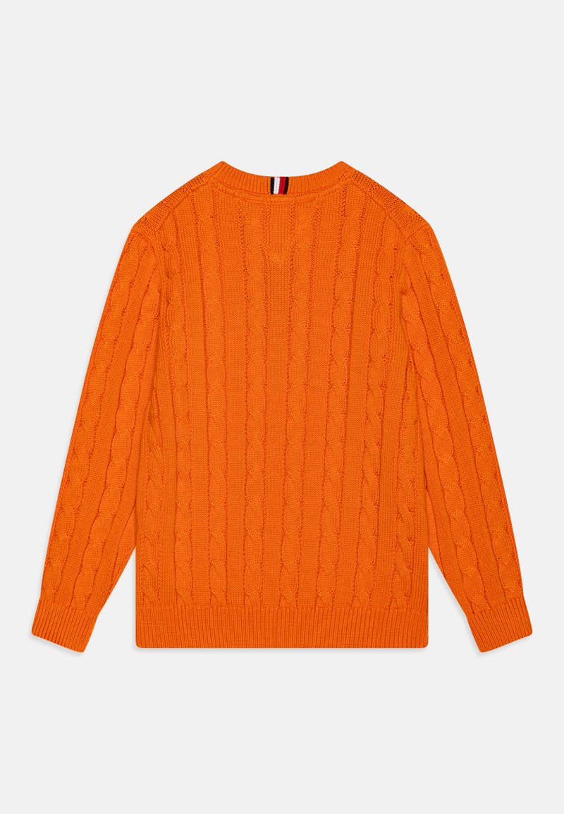 Tommy Hilfiger ESSENTIAL CABLE Maglione orange thunder