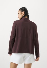 adidas Performance Long sleeved top - shadow brown/white
