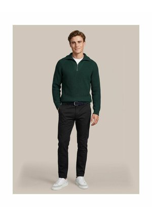 Suitable, RACE - HALF ZIP TRUI - - Jumper - groen donkergroen