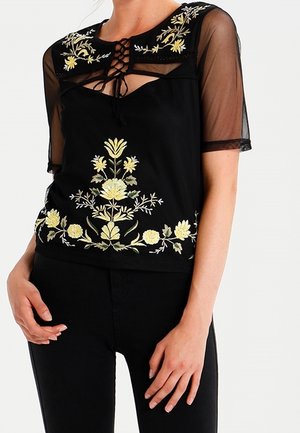 Bluse - black