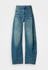 MID RISE WIDE BARREL LEG JEANS - Φαρδύ τζιν - denim medium