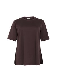 Kaffe Curve JENNA  - Camiseta básica - fudge