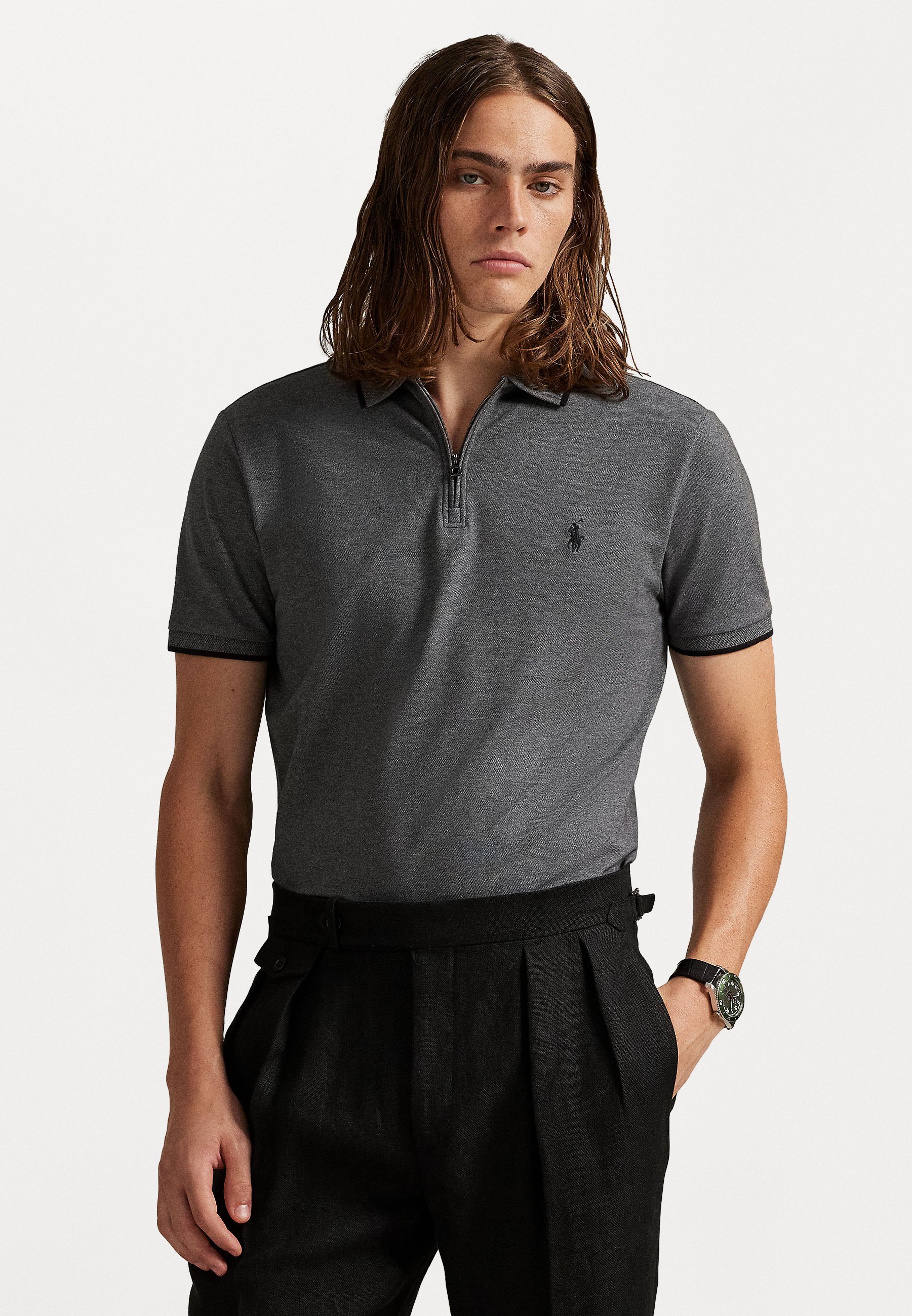 Polo Ralph Lauren CUSTOM SLIM FIT STRETCH MESH POLO SHIRT - Polo