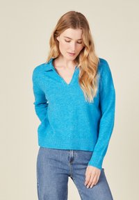 BONOBO Jeans BONOBO ÖKOFREUNDLICHER - Strickpullover - bleu