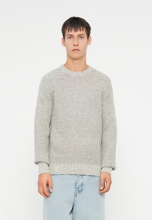 JJGLOBAL CREW NECK - Džemperis - moonbeam/black/white