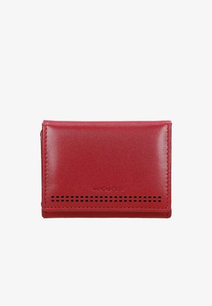 Wojas LUKSUSOWY - Portefeuille - czerwony czarny