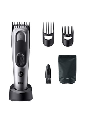 BRAUN HAARSCHNEIDER - HC7590 - BLACK/SPACE GREY - Electric razor - black grey