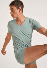 Calida NEW MIT SOFTBUND - Trunks - slate grey