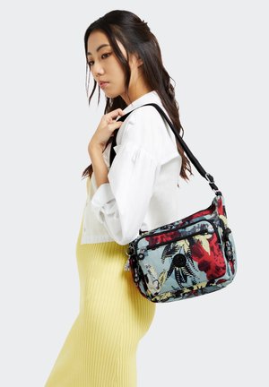 Kipling GABBIE - Schoudertas - flaring rust/donkerrood