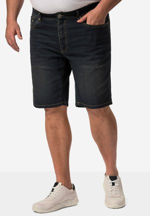 John F. Gee BERMUDA niebieski denim