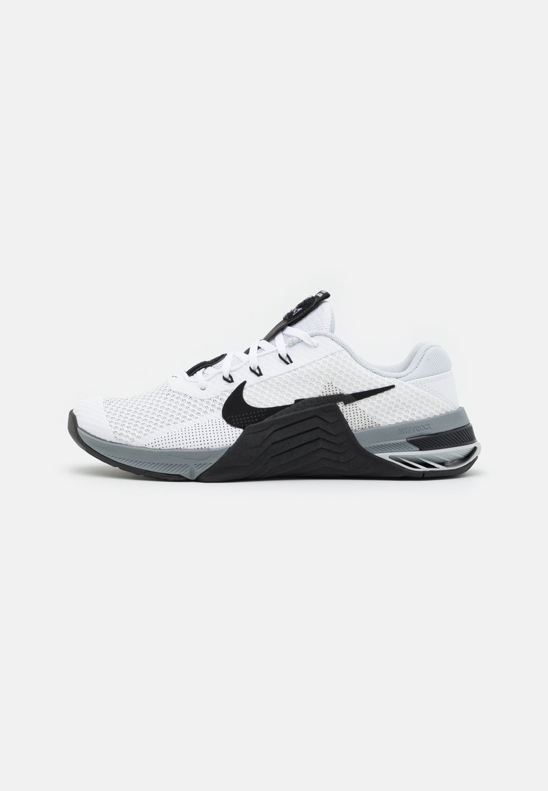 Nike Performance METCON 7 UNISEX - Sapatilha de treino - white/black/particle grey/pure platinum
