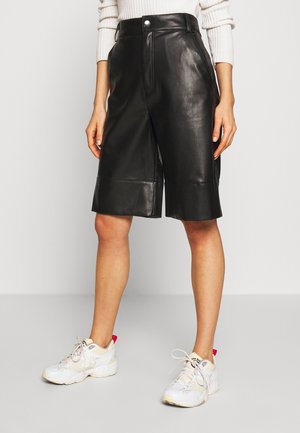 Stoffhose - black