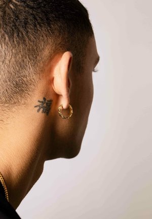 IX STUDIOS IX CRUNCHY EDGE - Øreringe - gold plated