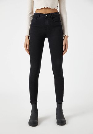 Jeans Skinny Fit - mottled black