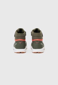 Viking HOVET MID UNISEX - Augsti sporta apavi - olive/red