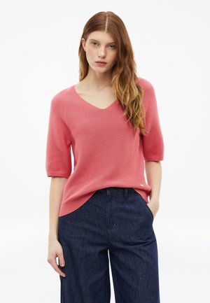 s.Oliver, T-Shirt basic - koralle