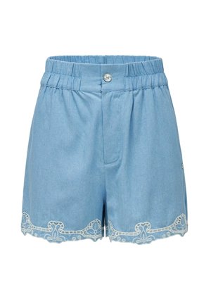 Salsa Jeans, SALSA JEANSPUSH UP SLIM - Shorts vaqueros - hellblau
