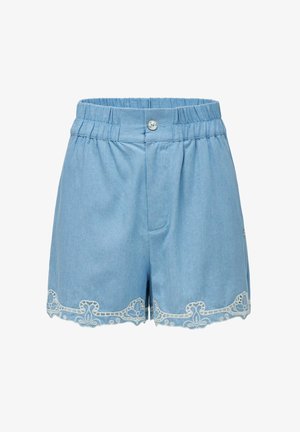 Salsa Jeans, SALSA JEANSPUSH UP SLIM - Shorts vaqueros - hellblau