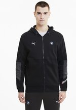 Puma Bmw Motorsport Sweat A Capuche Zippe Black Noir Zalando Fr