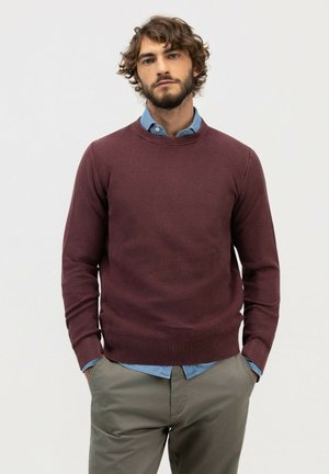 El Ganso, JERSEY ESTRUCTURA GARMENT DYED TOPO - Jersey de punto - rosa