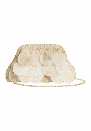 DISC  - Alkalmi kézitáska - neutral raffia