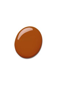 Bruine verfstalen met een glanzende afwerking, ronde vorm, gladde textuur en rijke, warme kleur, geschikt voor diverse toepassingen.