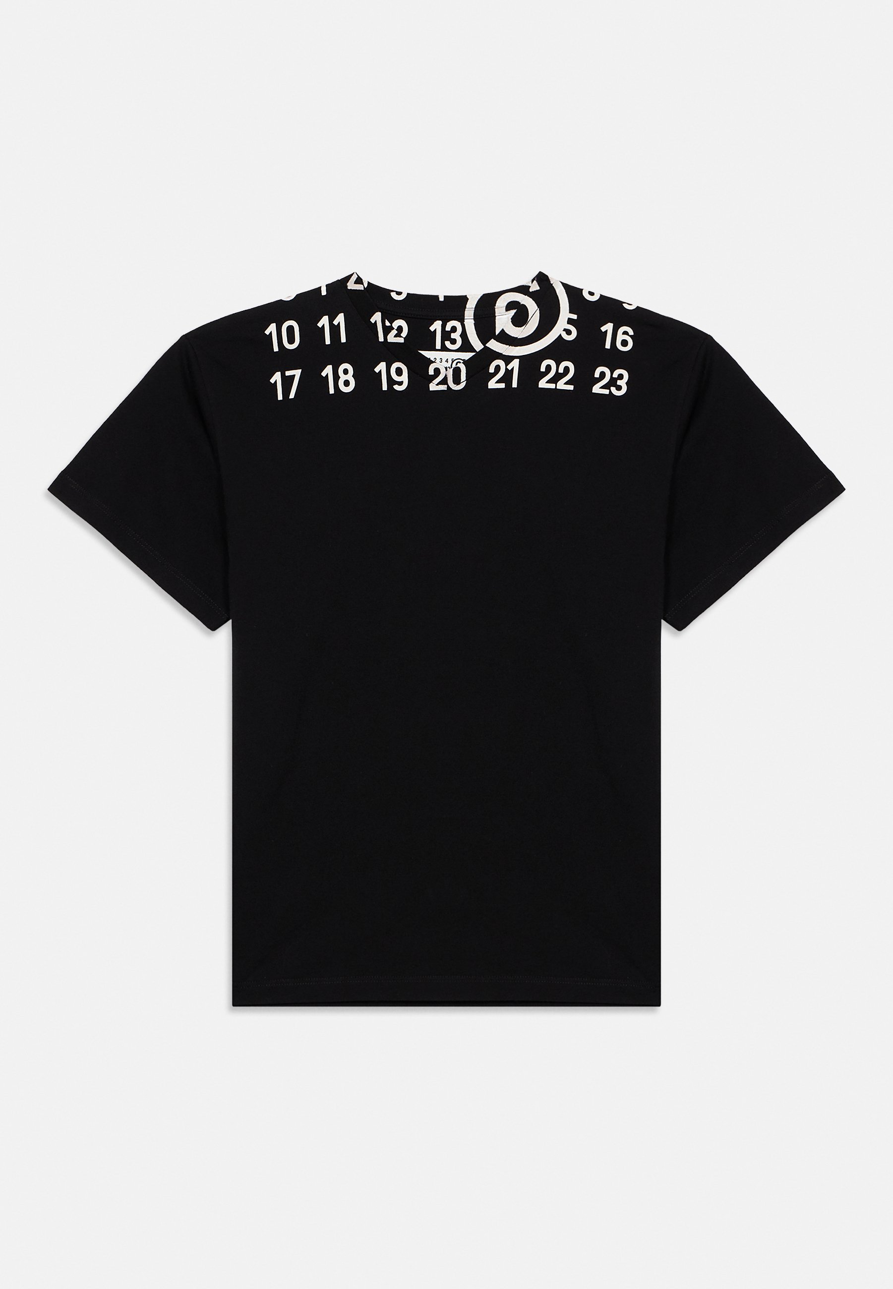 MM6 Maison Margiela UNISEX - Print T-shirt - black - Zalando.co.uk