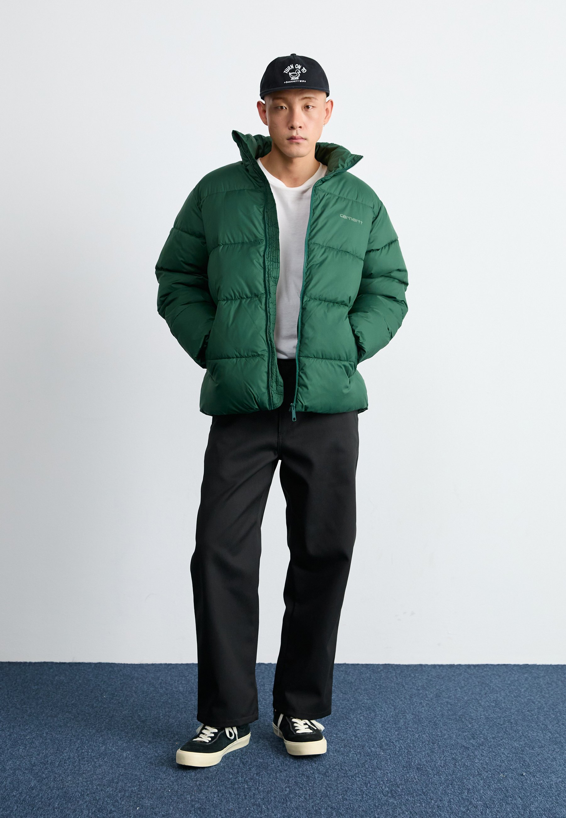 WOLRD　Carhartt グリーンジャケット USA製 Carhartt カーハート デトロイトジャケット J129 グリーン