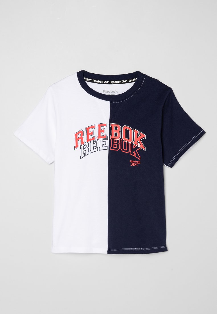 Reebok T-shirt print blauw Reebok T-shirt print blauw