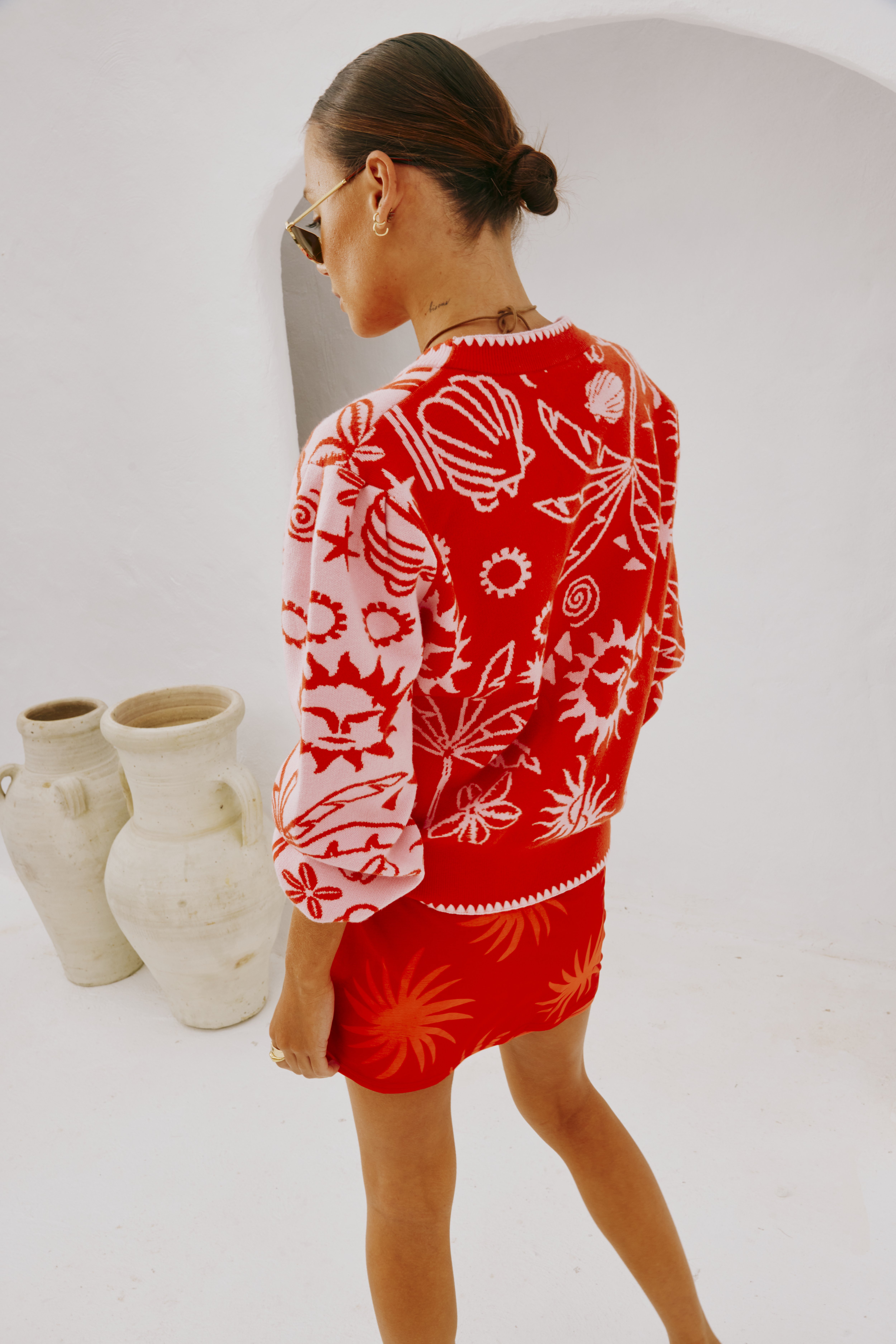 売れ筋商品|||ネバーフリードレスド ニット&セーター レディース アウター HANNAH CARDIGAN - Cardigan - red 218186029_red_fr.jpg?ts=