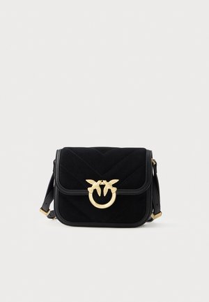 LOVE BOX BAG MINI - Sac bandoulière - nero limousine/gold-coloured