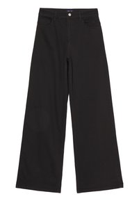 NICETTE - Avar lõikega teksad - black denim