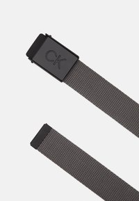 Calvin Klein Golf MONOGRAM BUCKLE BELT - Bælter - charcoal