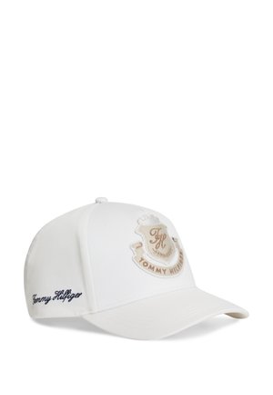 Tommy Hilfiger PREP GRAPHIC PANEL - Gorra - off-white
