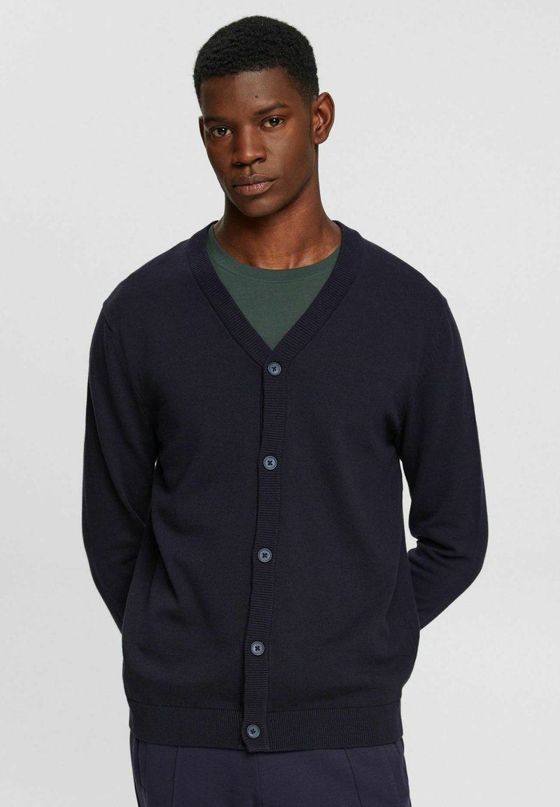 Cardigan ESPRIT Avec Chemisier Intégré Bleu - Taille L - Occasion En Très Bon état - Modèle OS319