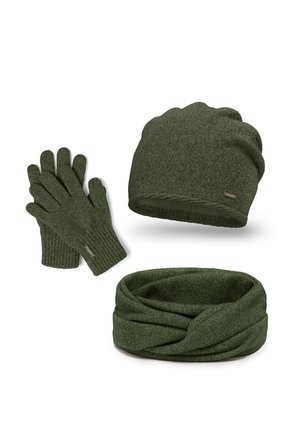 SET - Huivi - green melange