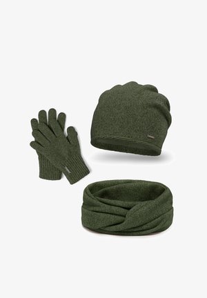 Vivisence SET - Schal - green melange