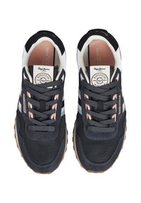 Pepe Jeans KINGSTON COLLEGE - Matalavartiset tennarit - black