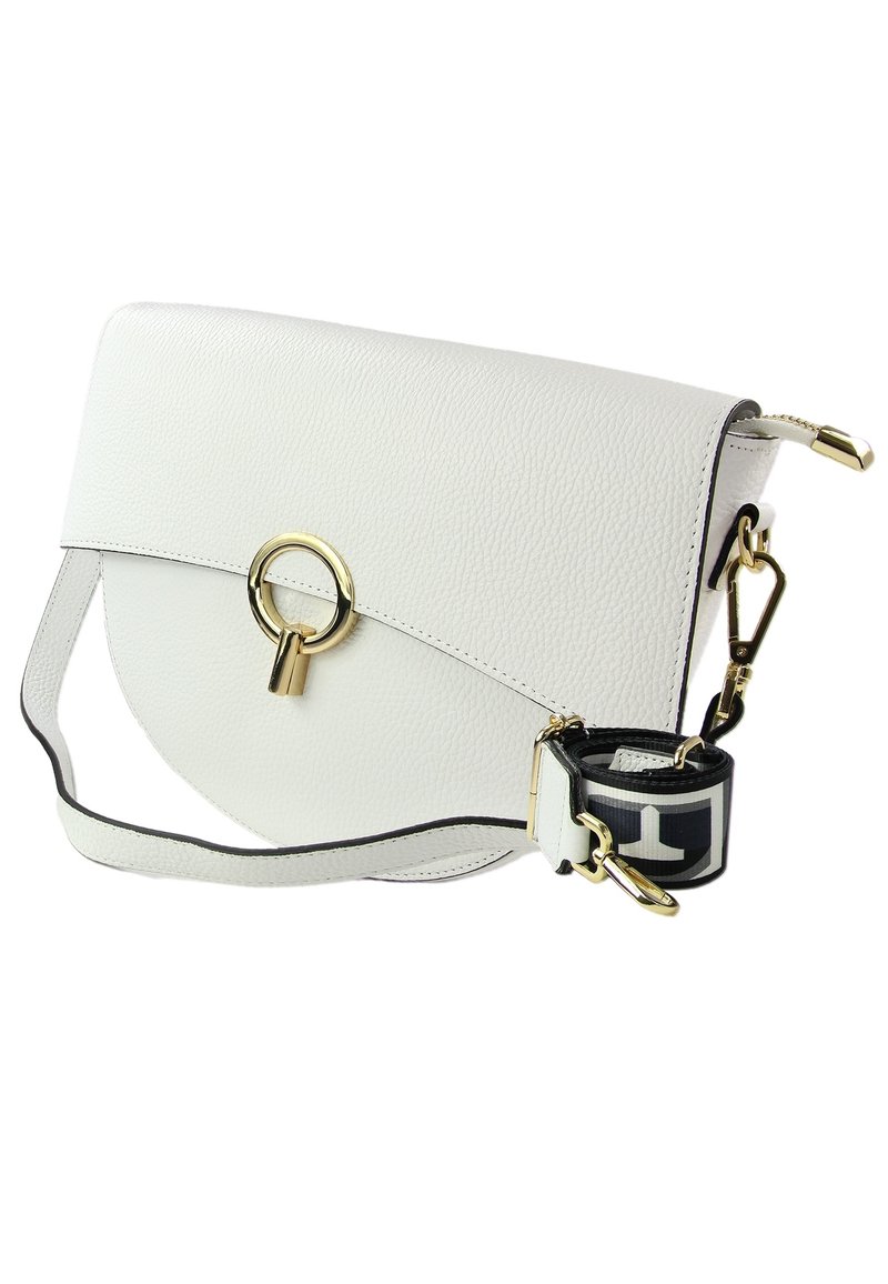 DrachenLeder Handtasche - weiß