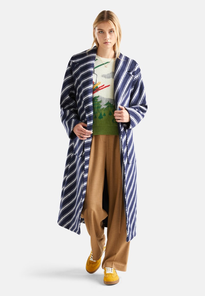 United Colors of Benetton Mantel blauw