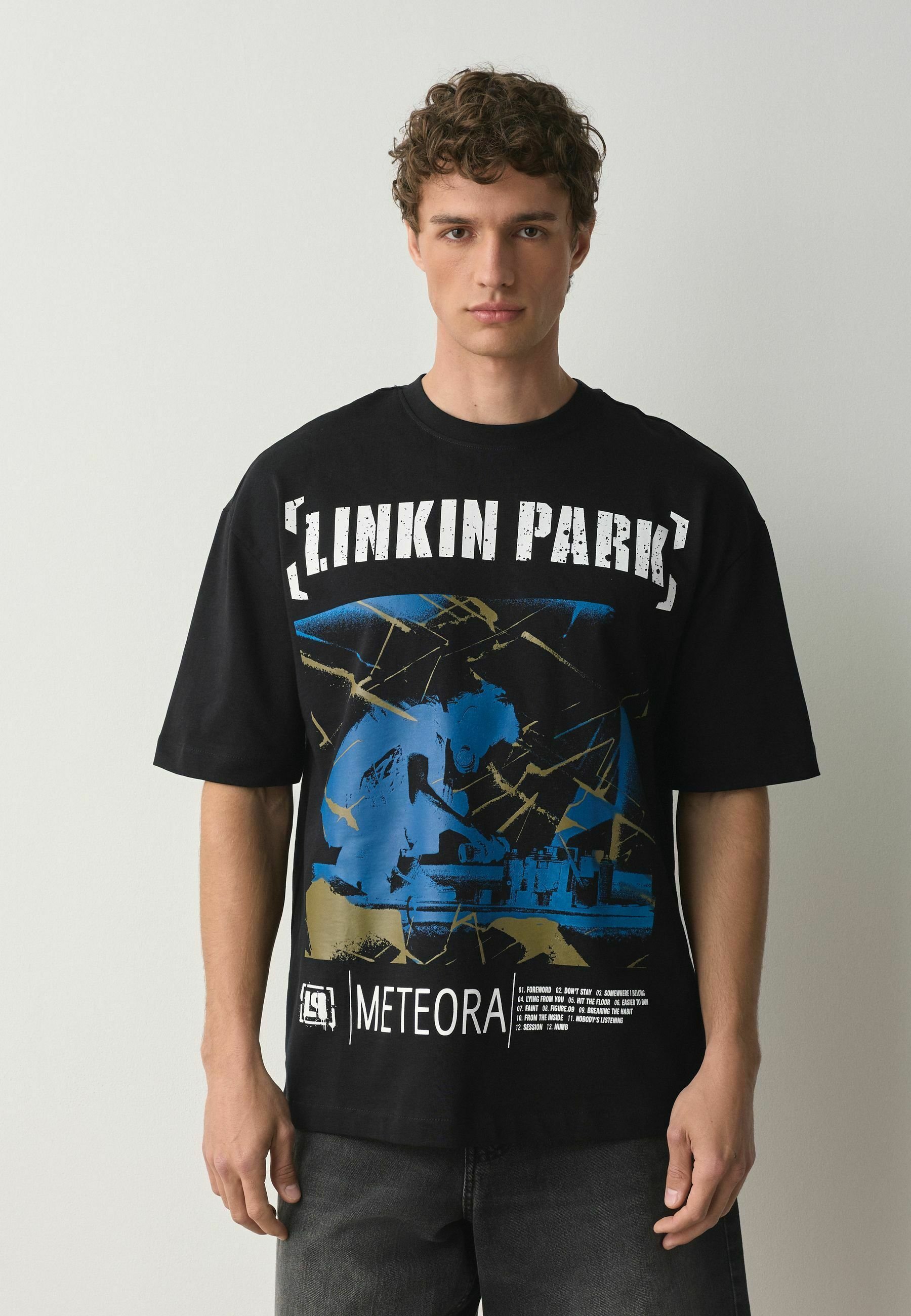 Next NEXT - Print T-shirt - black linkin park/black - Zalando