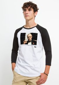 Henry Tiger THE GODFATHER THE DON - Langærmet T-shirt - white black
