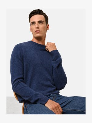 Just Cashmere HOWARD - Striktrøje - ocean chiné