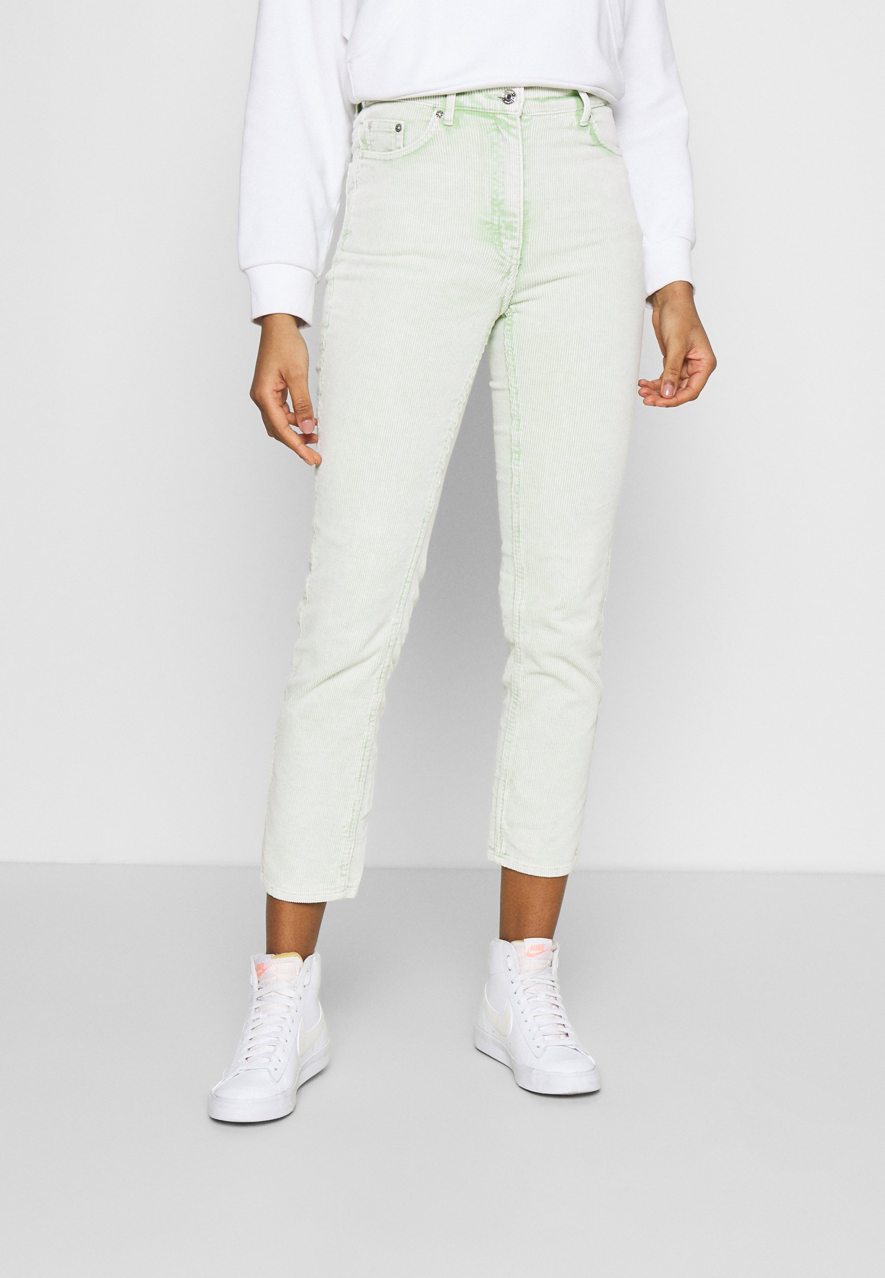 Weekday EVE TROUSER - Trousers - acid 