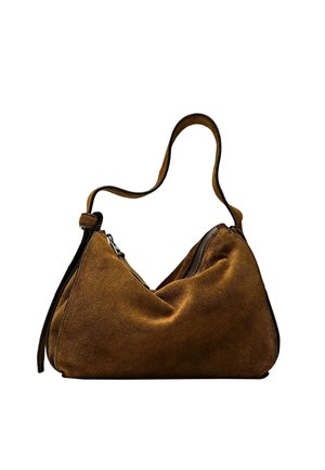 SHOULDER  - Borsa a mano - brown