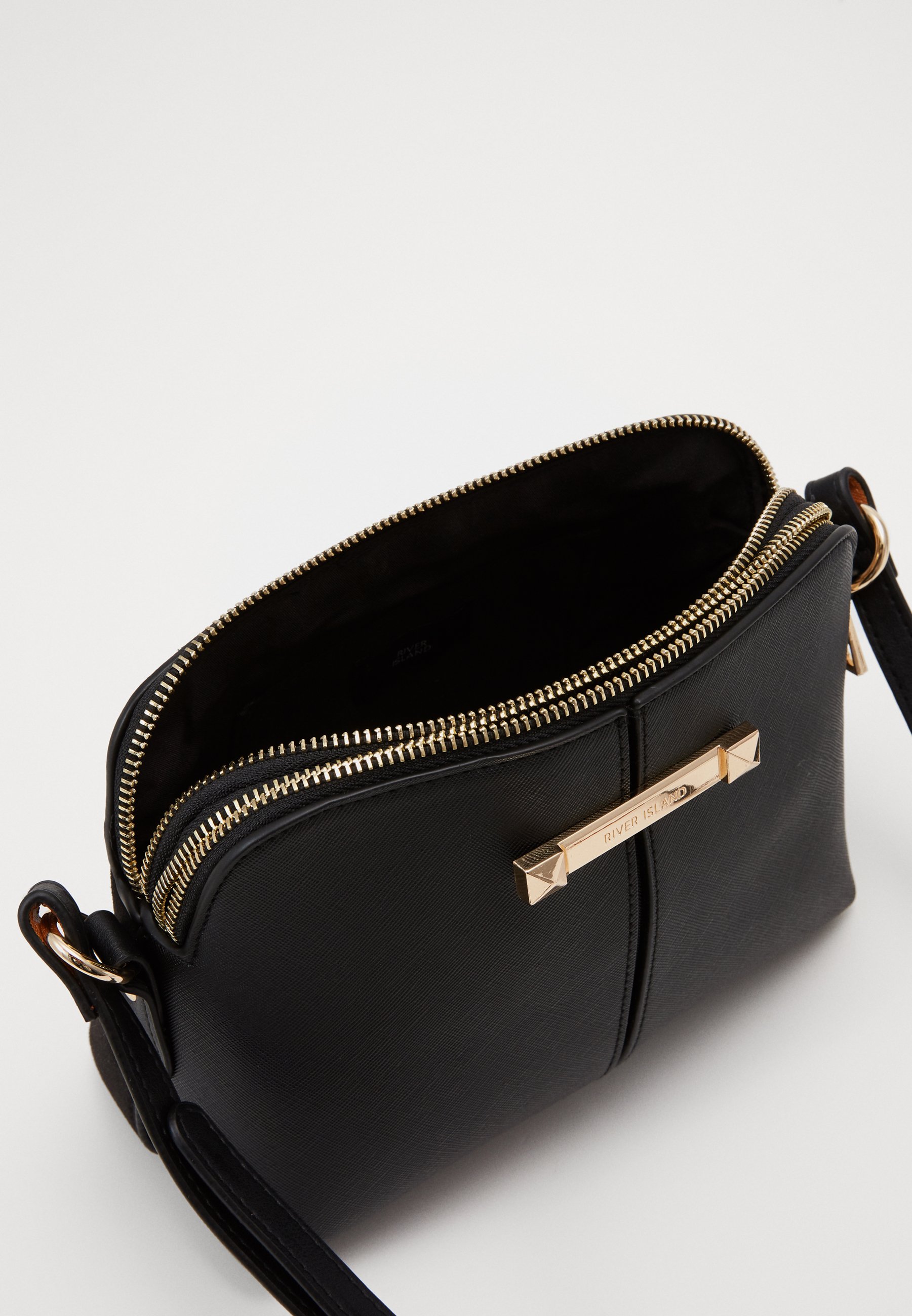 River Island Umhangetasche Black Schwarz Zalando De